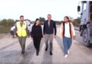 Balluku dhe Klosi inspektojne punimet për rrugën e aeroportit të Vlorës